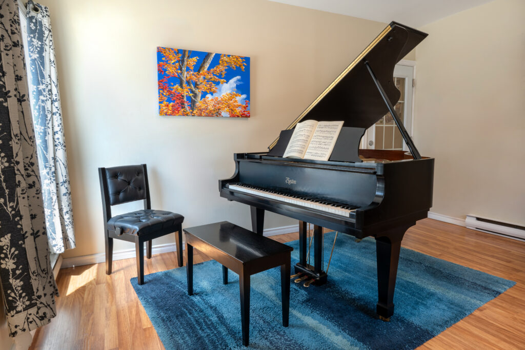 Boston Grand Piano | On The Off Beat Music School