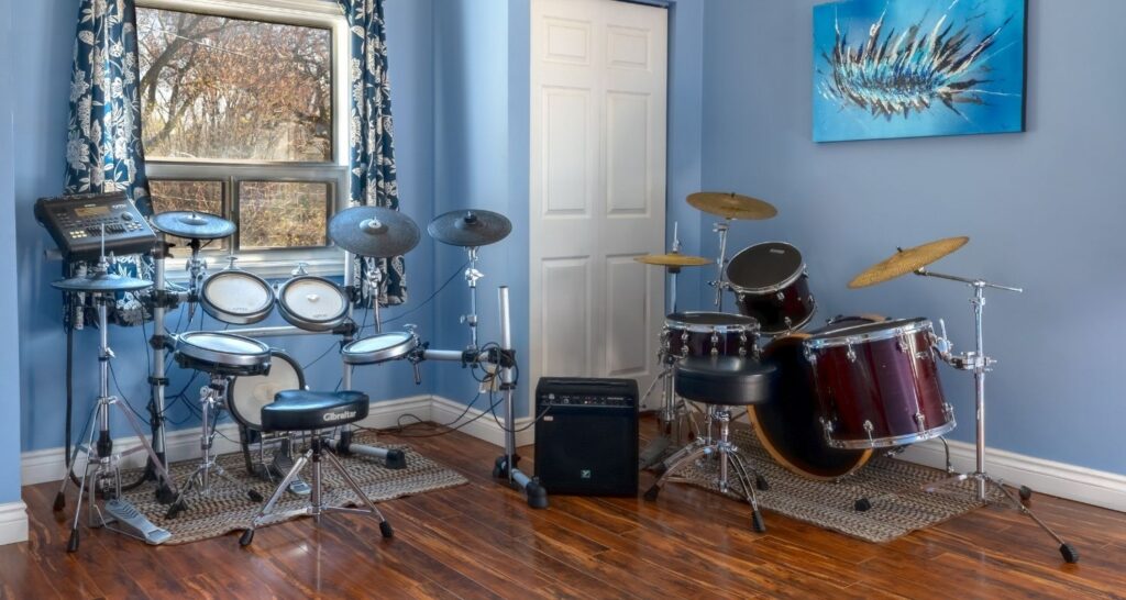 Drum Studio | On The Off Beat Music School
